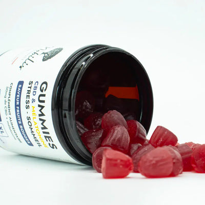 Gummies CBD + Mélatonine – Sommeil