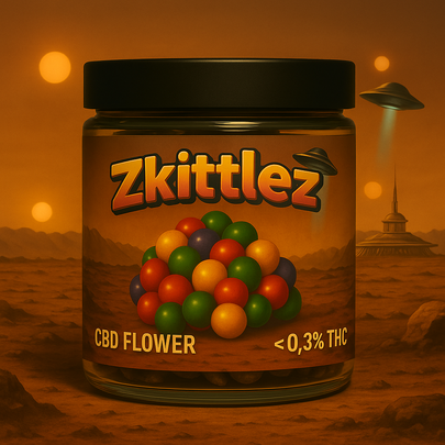 FLEUR CBD – ZKITTELZ – GLASSHOUSE