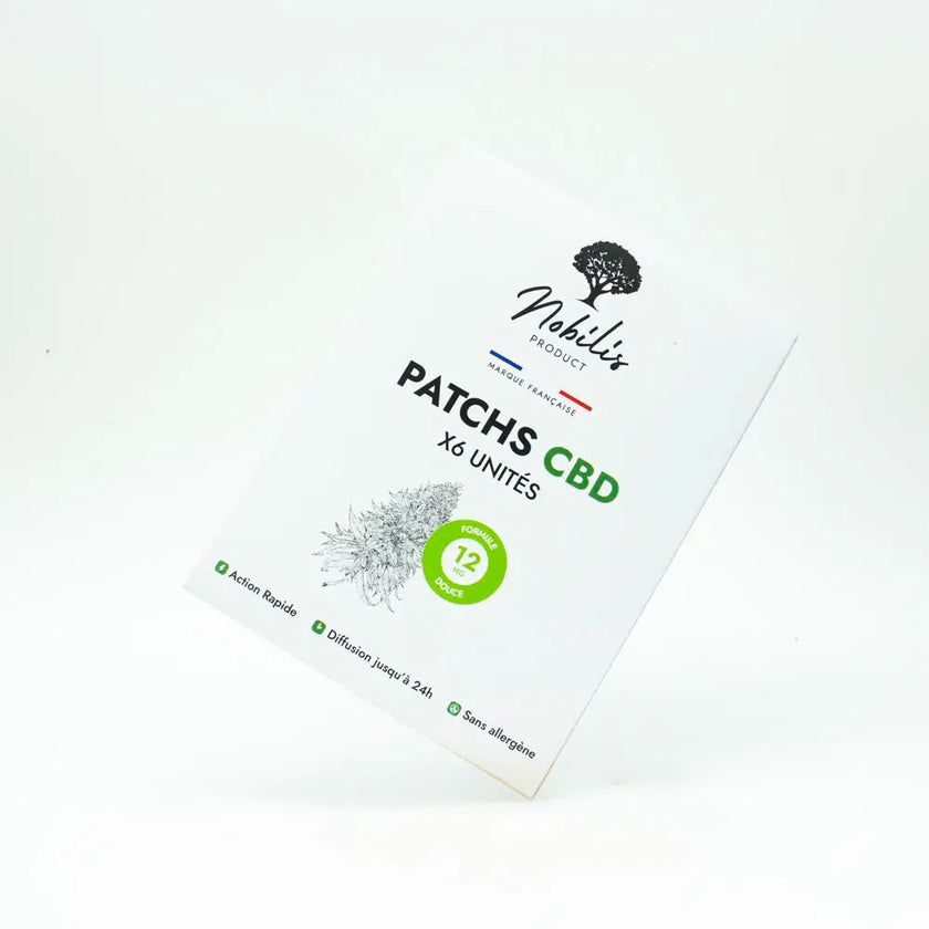 Patchs CBD dosés à 12mg – Nobilis Product