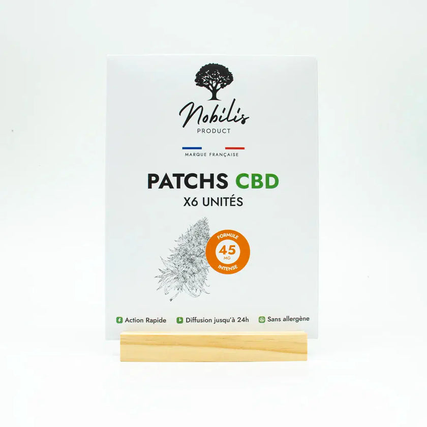 Patchs CBD dosés à 45mg – Nobilis Product