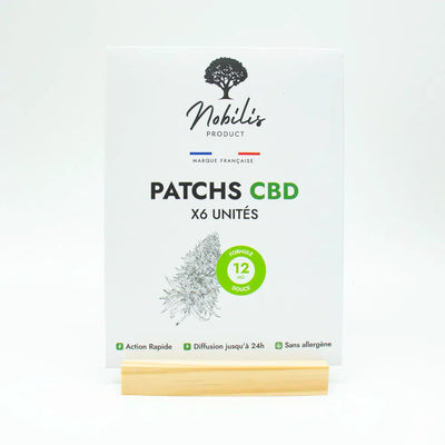 Patchs CBD dosés à 12mg – Nobilis Product