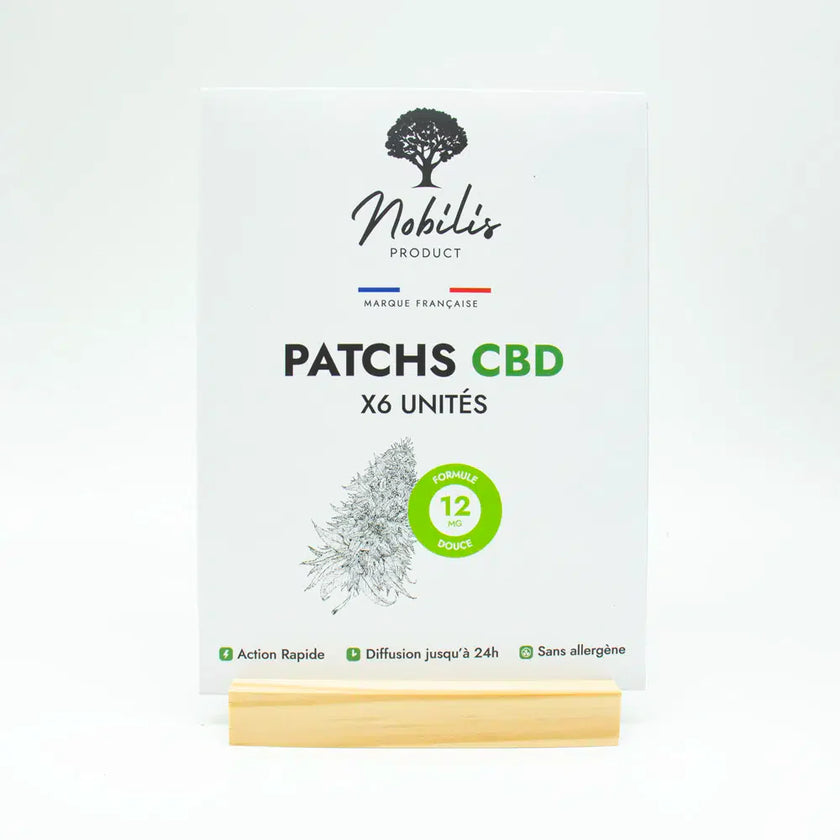 Patchs CBD dosés à 12mg – Nobilis Product