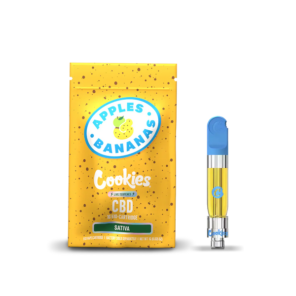 Cartouche CBD Apples and Bananas COOKIES