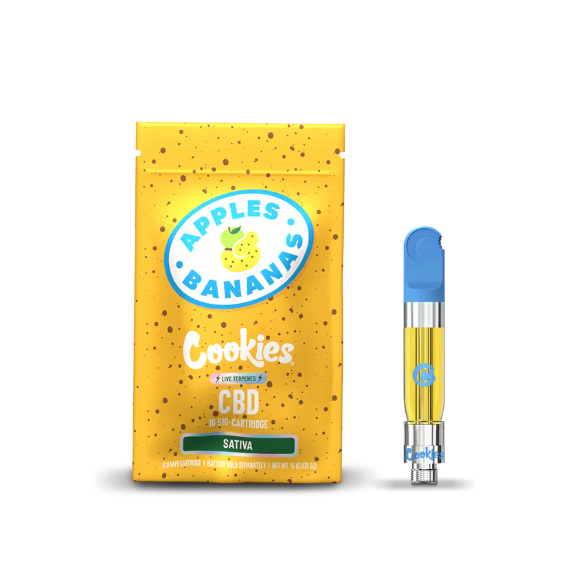 Cartouche CBD Apples and Bananas COOKIES