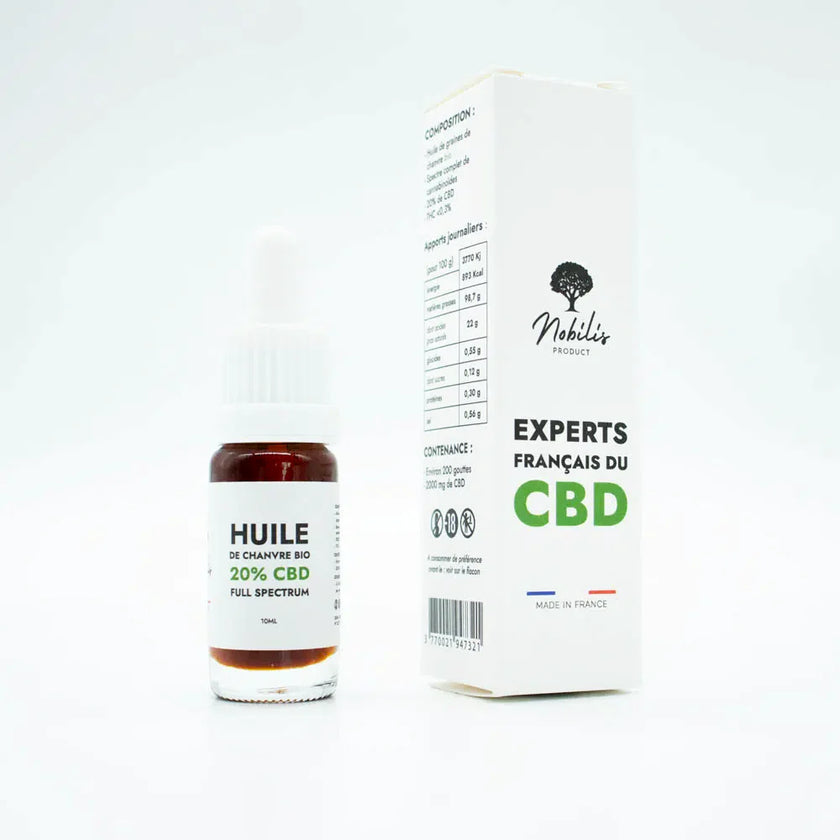 Huile de CBD 20% Full Spectrum – Nobilis Product
