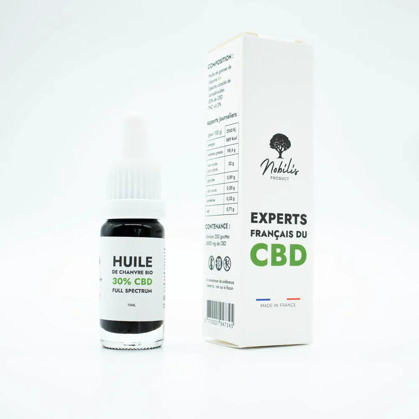 Huile de CBD 30% Full Spectrum – Nobilis Product