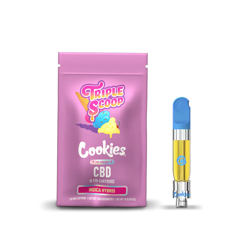 Cartouche CBD Triple Scoop COOKIES